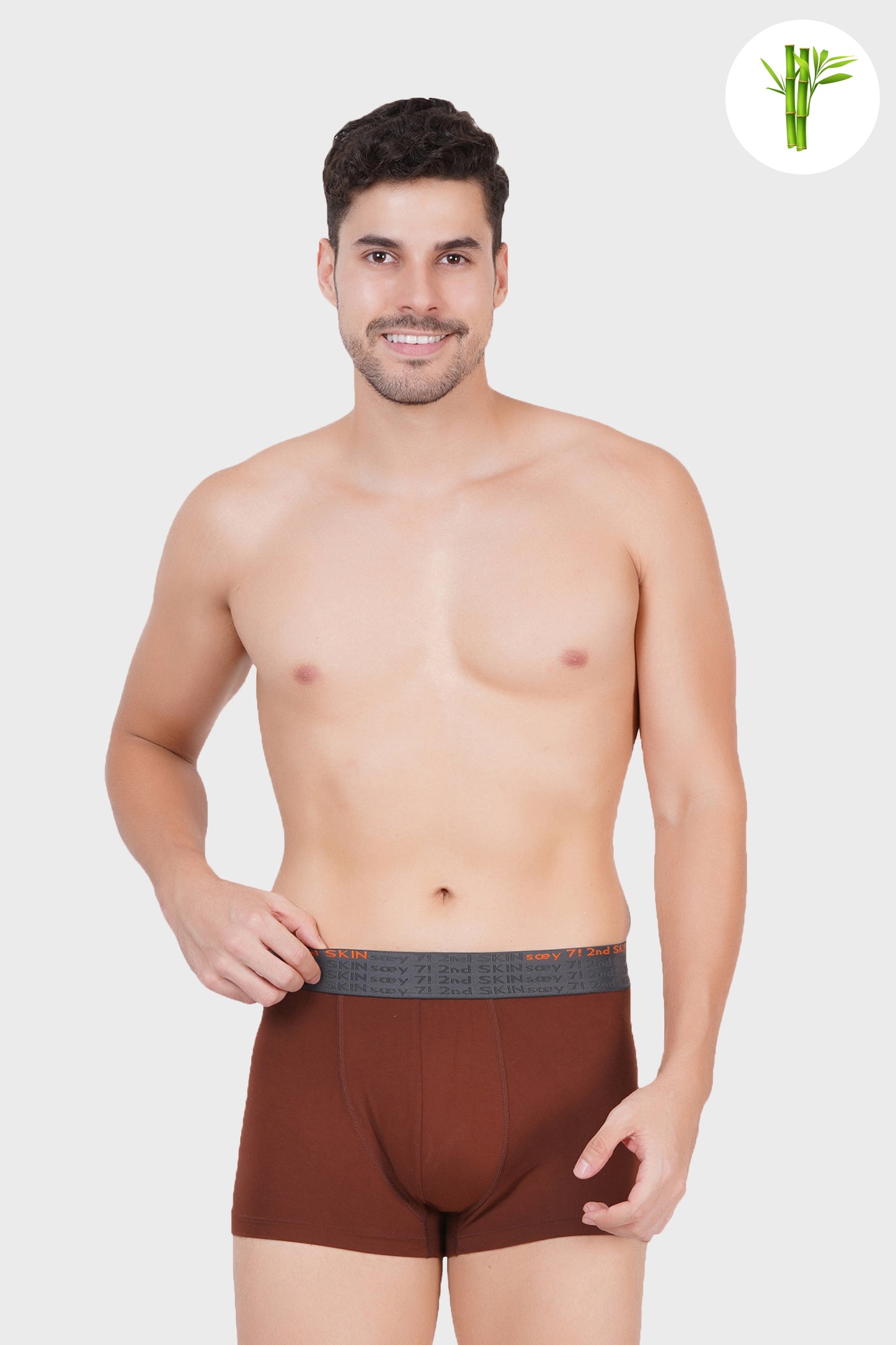 Soft touch Micro Bamboo Trunk - Clove Brown