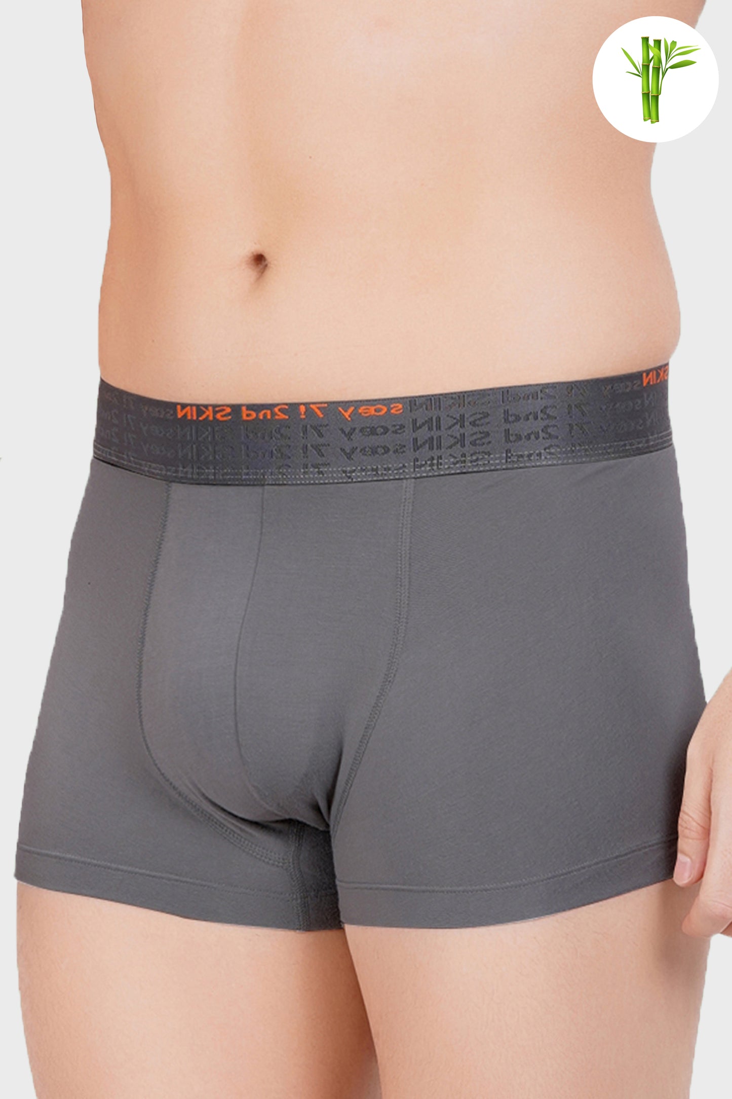 Micro Bamboo Trunk Innerwear - Wild Grey