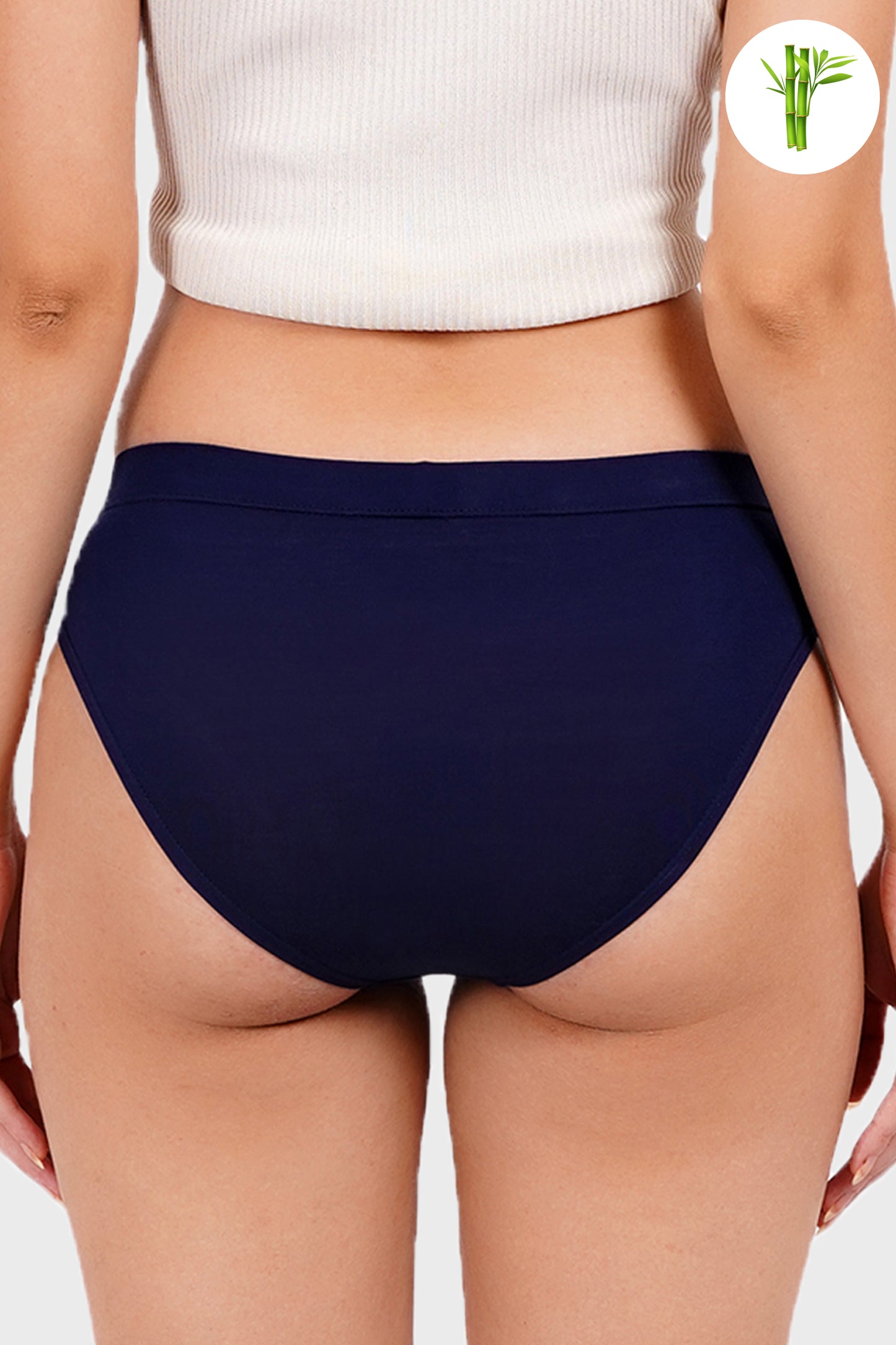 Women's Bikini Style Underwear - Berry Blue