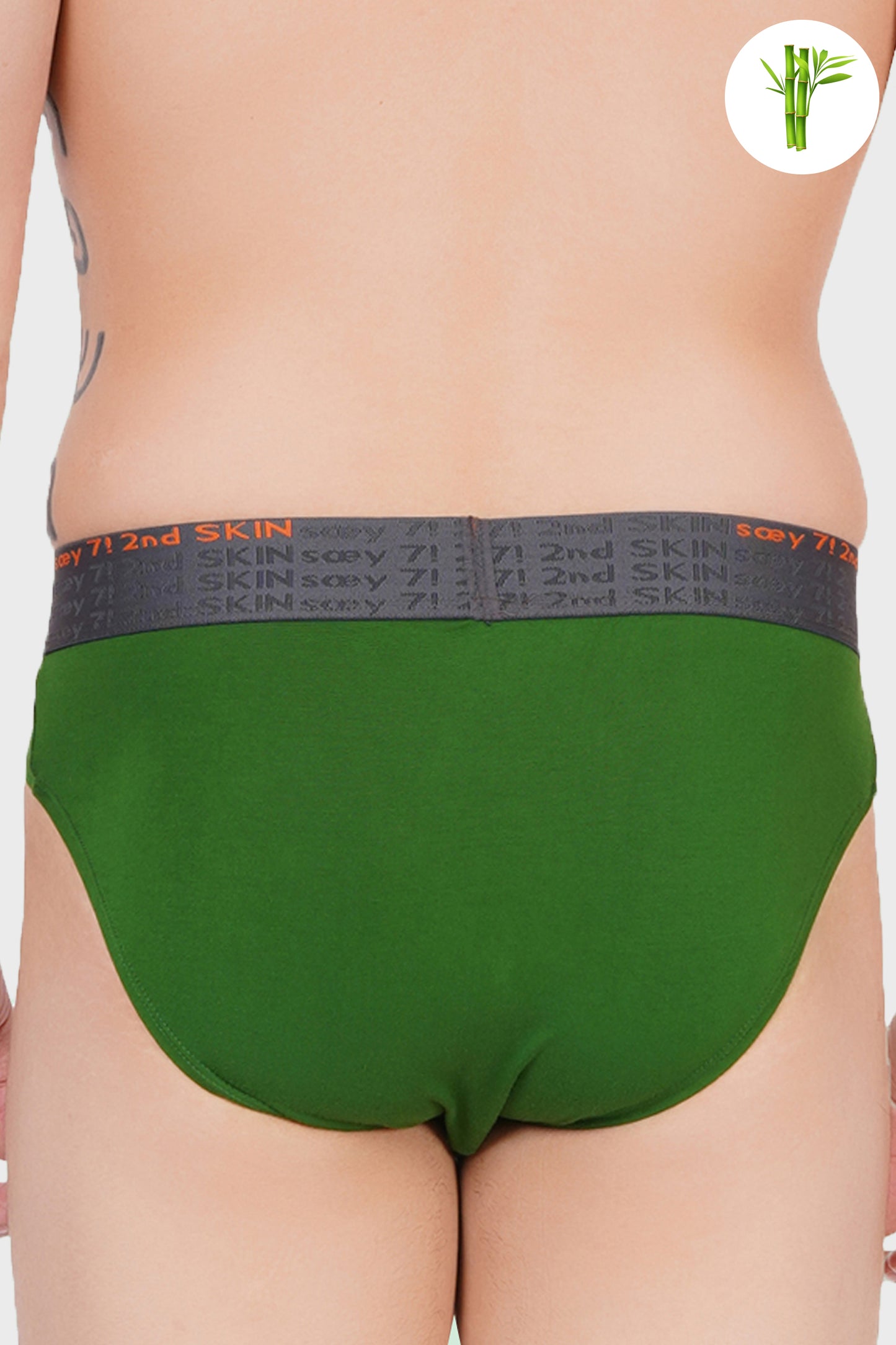 Odor free Men's Brief - Grassy Green