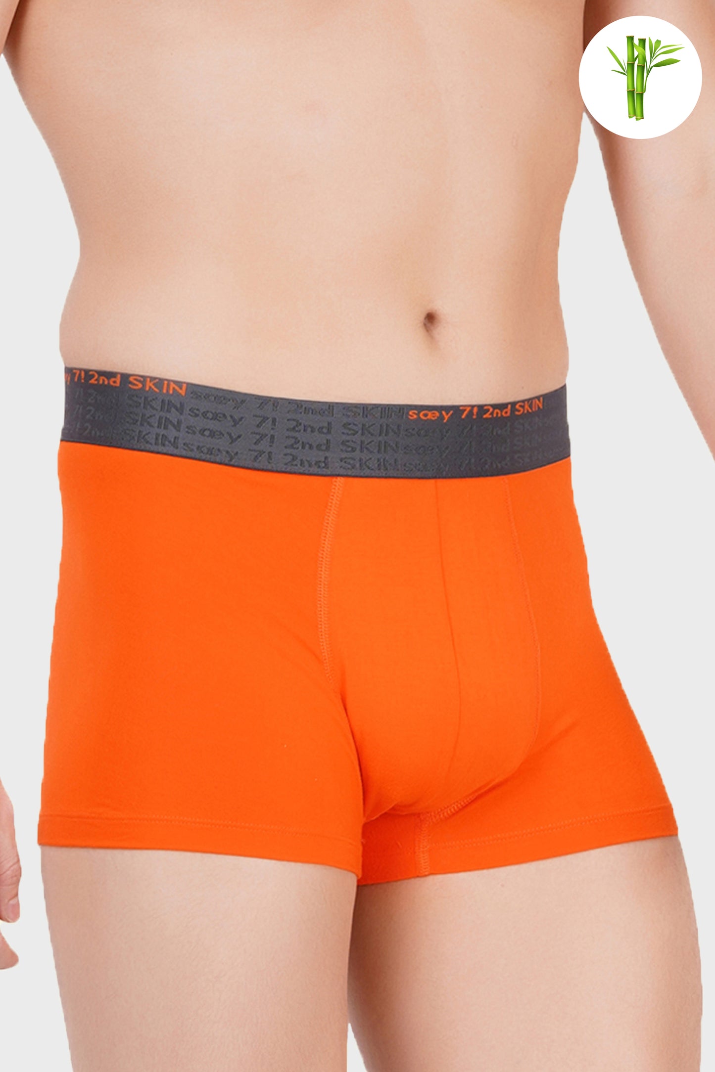 Vibrant Micro Bamboo Trunk - Maple Orange
