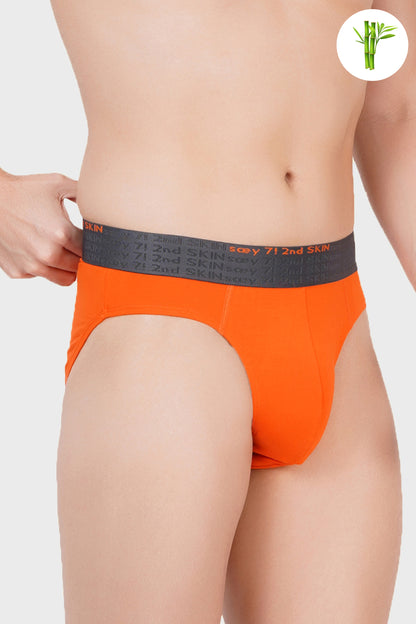 MAPLE ORANGE - Premium Micro Bamboo Brief