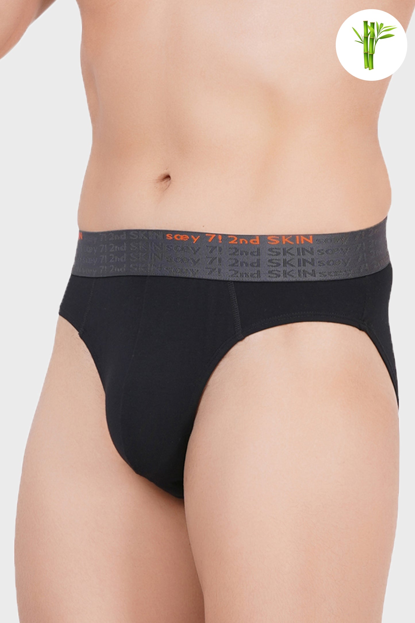 MIDNIGHT BLACK - Premium Micro Bamboo Brief