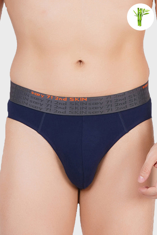 BERRY BLUE - Premium Micro Bamboo Brief