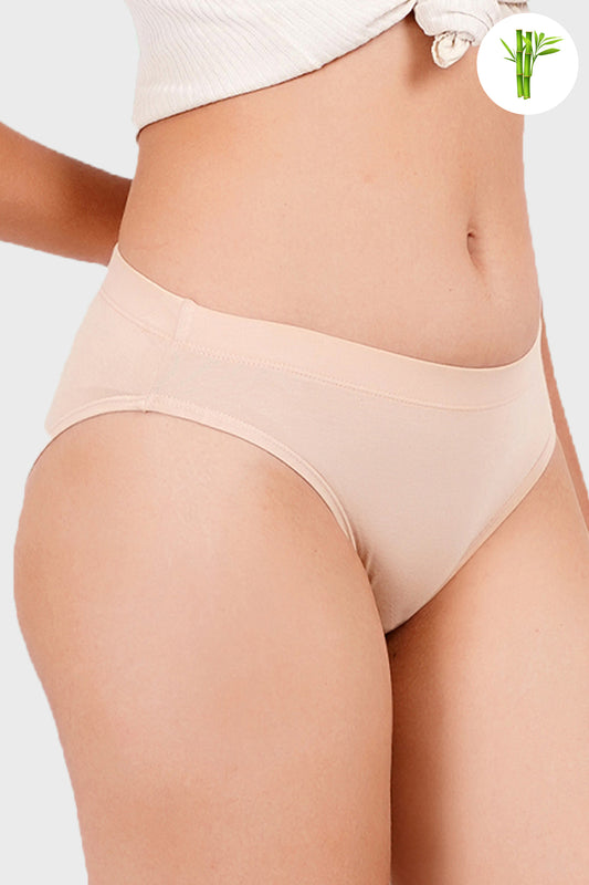 NUDE ALMOND - Premium Micro Bamboo Bikini