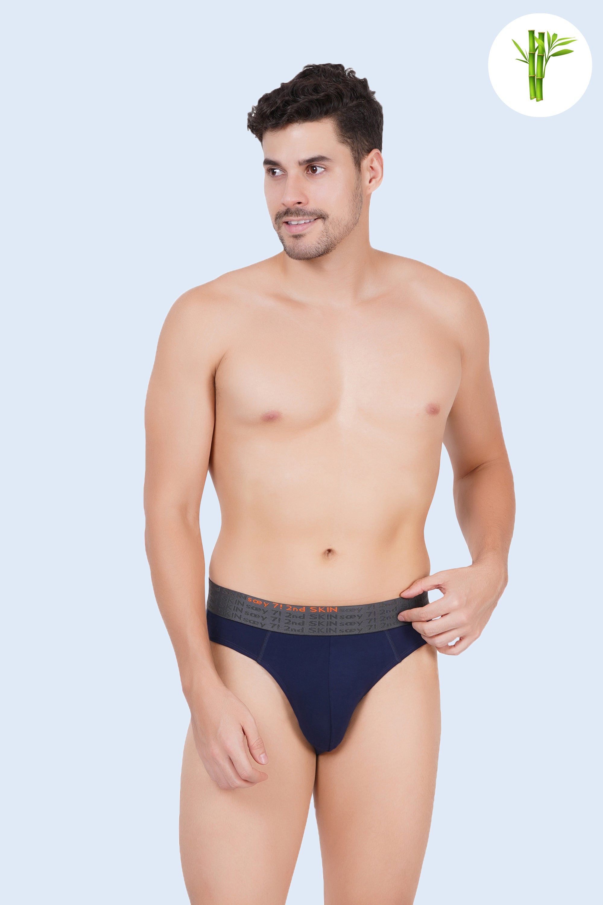 BERRY BLUE - Premium Micro Bamboo Brief