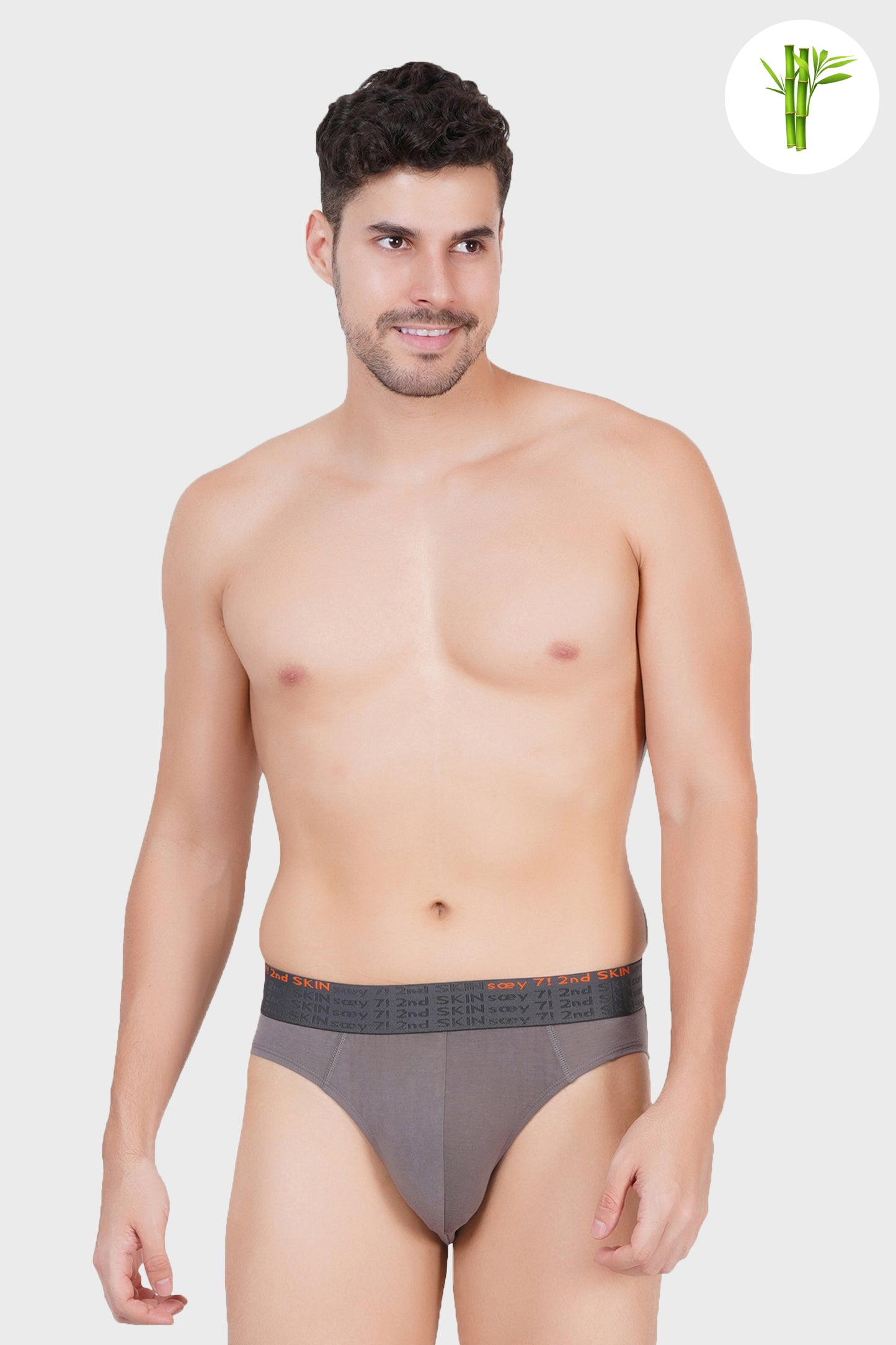 WILD GREY - Premium Micro Bamboo Brief