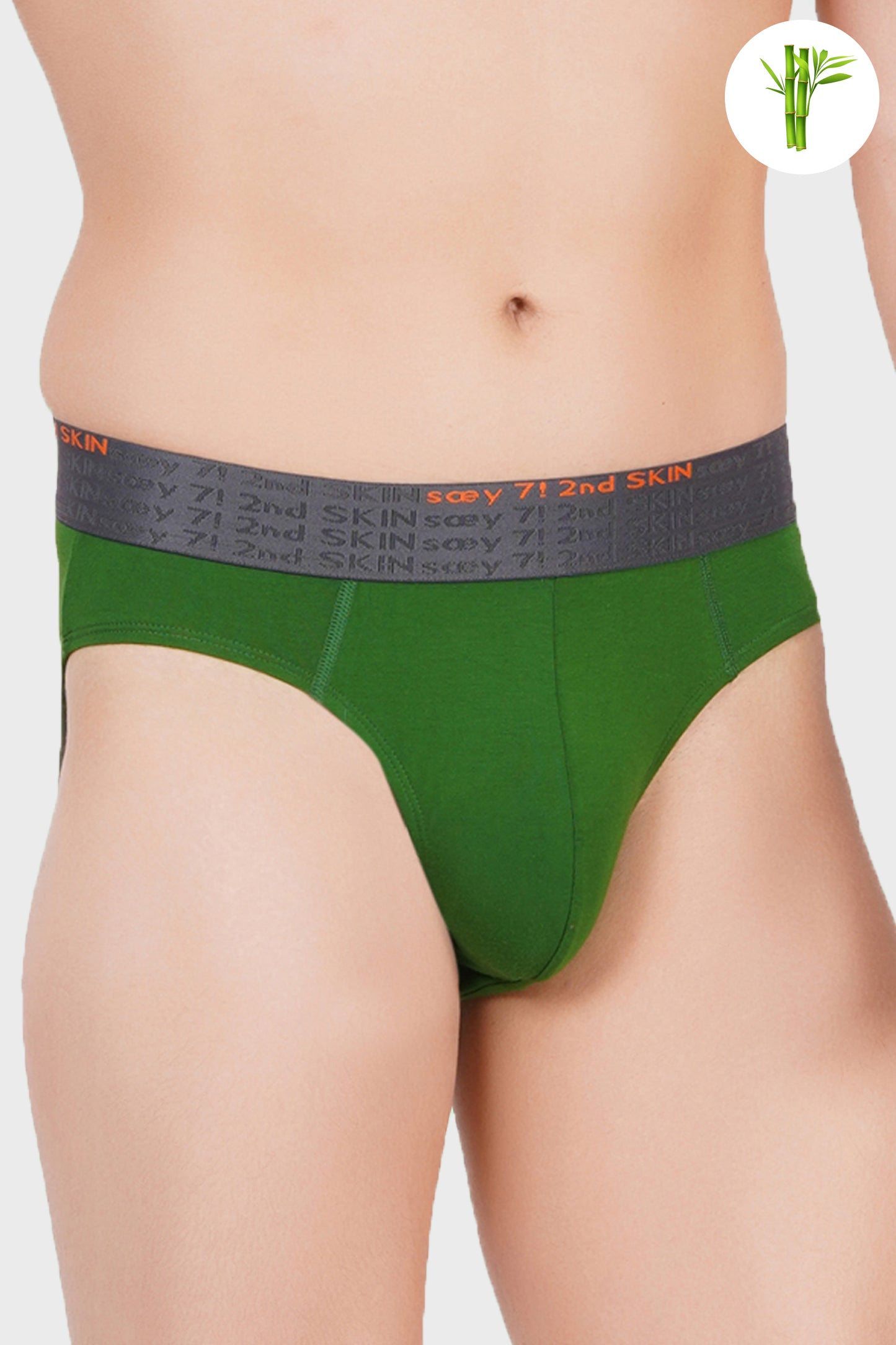 GRASSY GREEN - Premium Micro Bamboo Brief