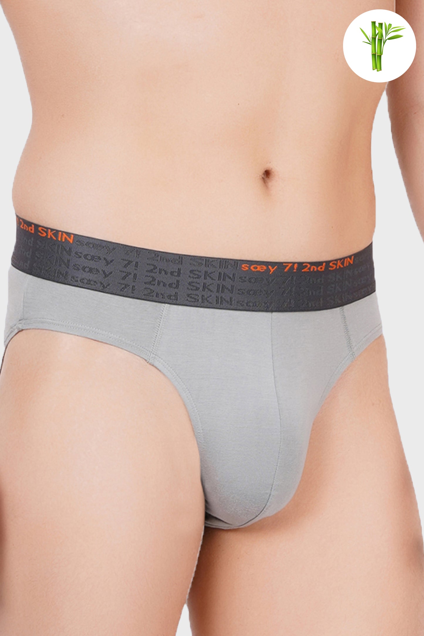 FOSSIL GREY - Premium Micro Bamboo Brief