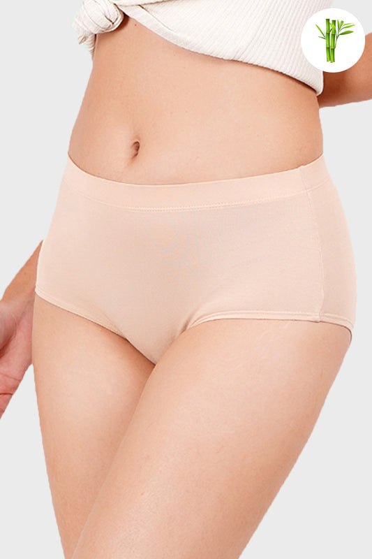 NUDE ALMOND - Premium Micro Bamboo Hipster