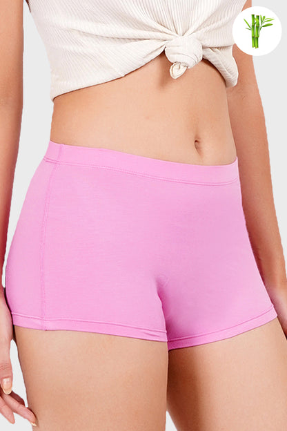 FUCHSIA LILAC- Premium Micro Bamboo Boyshorts