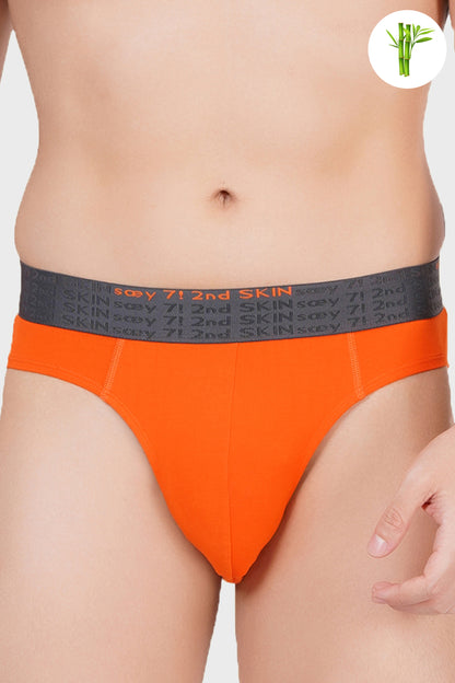 MAPLE ORANGE - Premium Micro Bamboo Brief