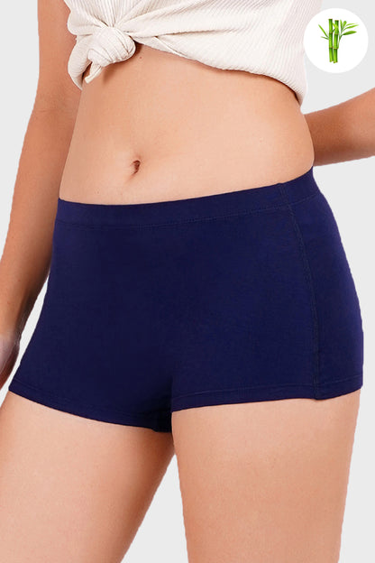 BERRY BLUE - Premium Micro Bamboo Boyshorts