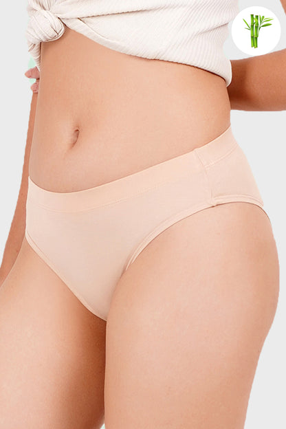 NUDE ALMOND - Premium Micro Bamboo Bikini