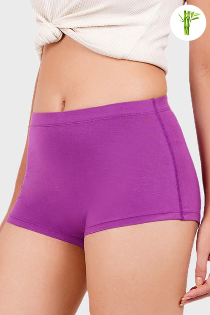 AMETHYST PURPLE - Premium Micro Bamboo Boyshorts