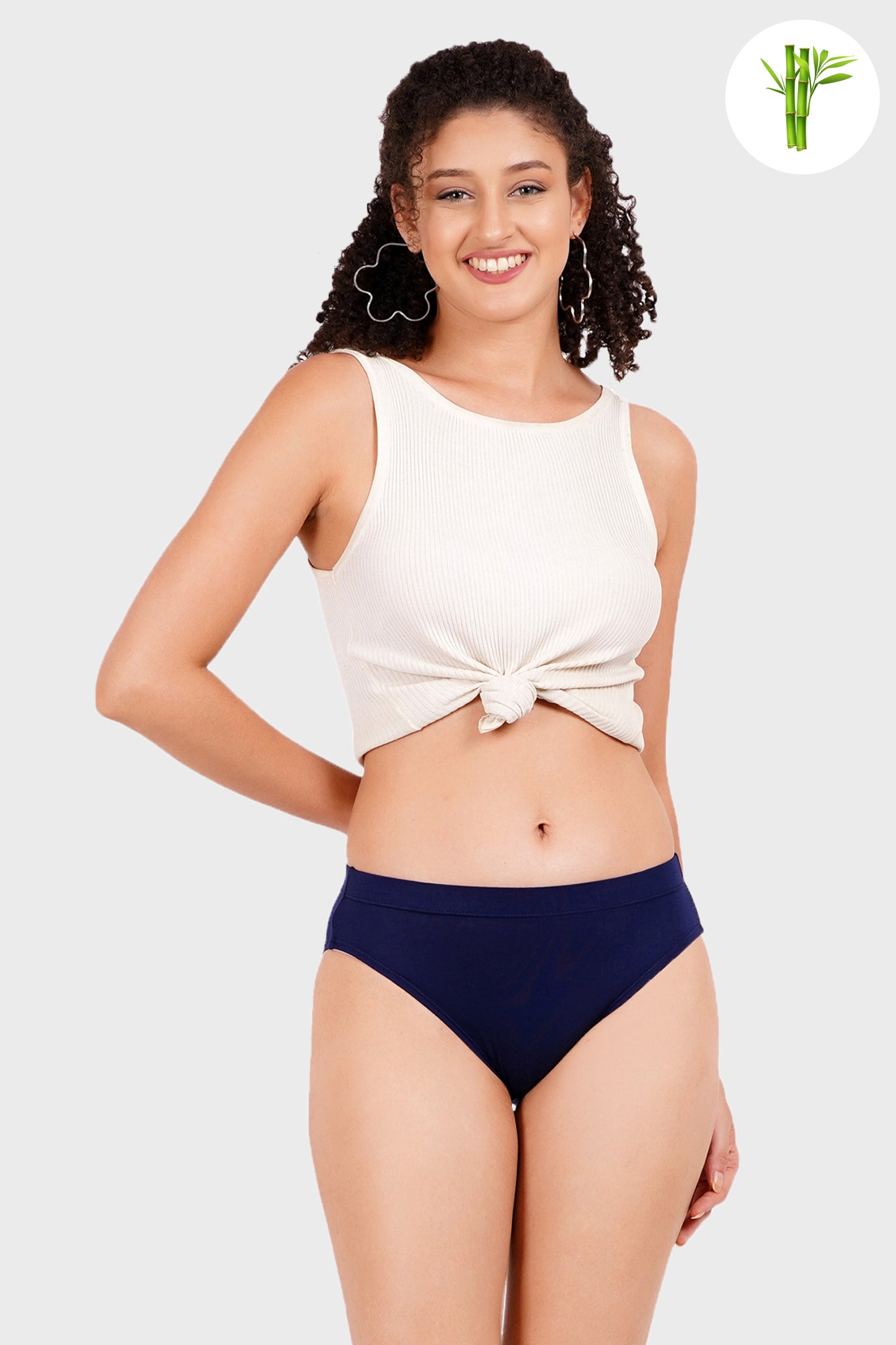 BERRY BLUE - Premium Micro Bamboo Bikini