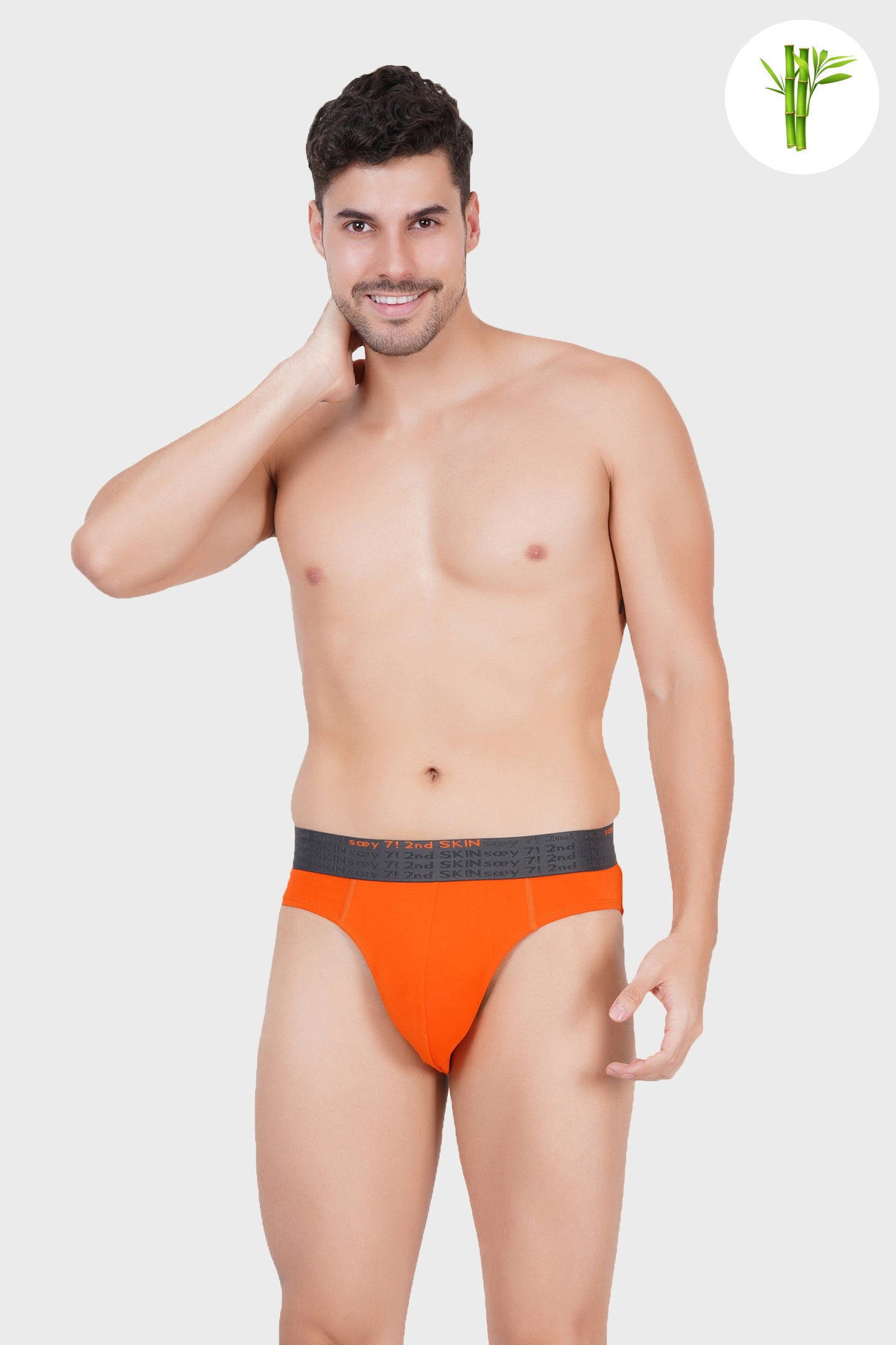 MAPLE ORANGE - Premium Micro Bamboo Brief