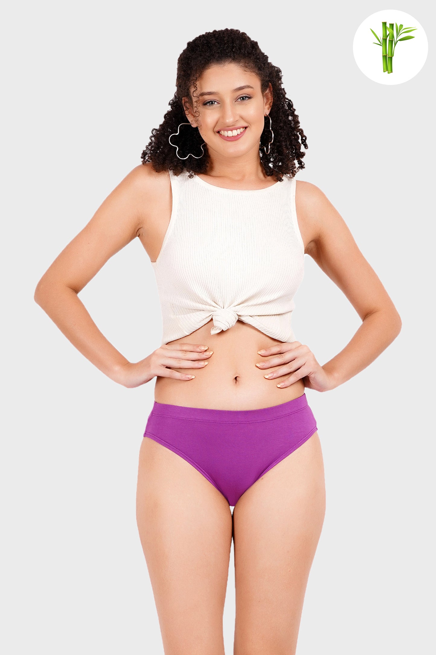 AMETHYST PURPLE - Premium Micro Bamboo Bikini