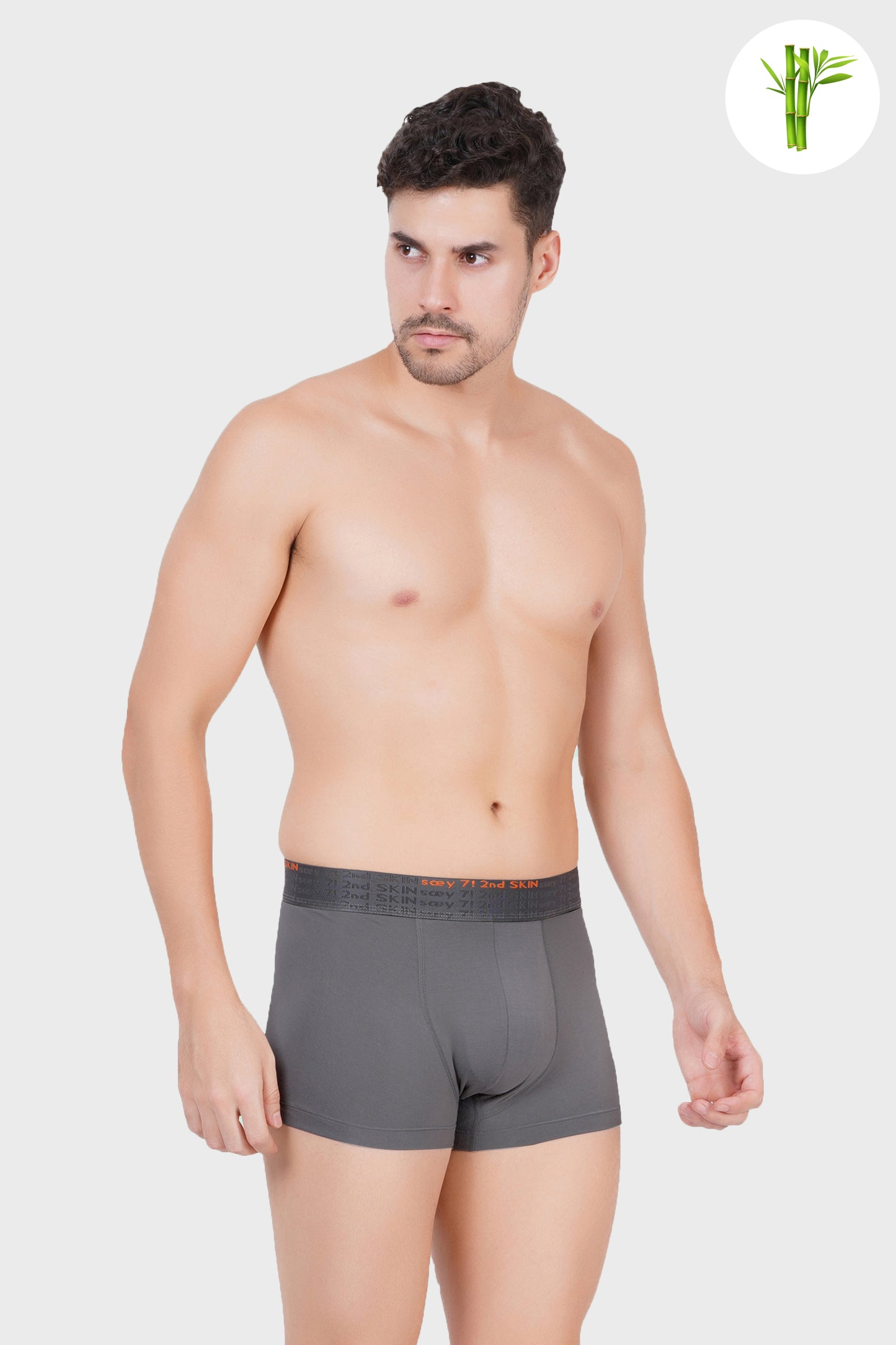 WILD GREY - Premium Micro Bamboo Trunk