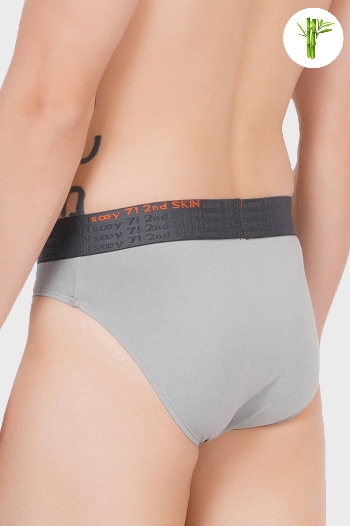 FOSSIL GREY - Premium Micro Bamboo Brief