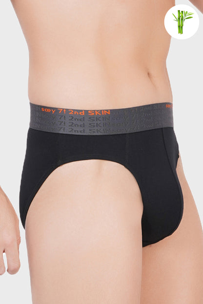 MIDNIGHT BLACK - Premium Micro Bamboo Brief