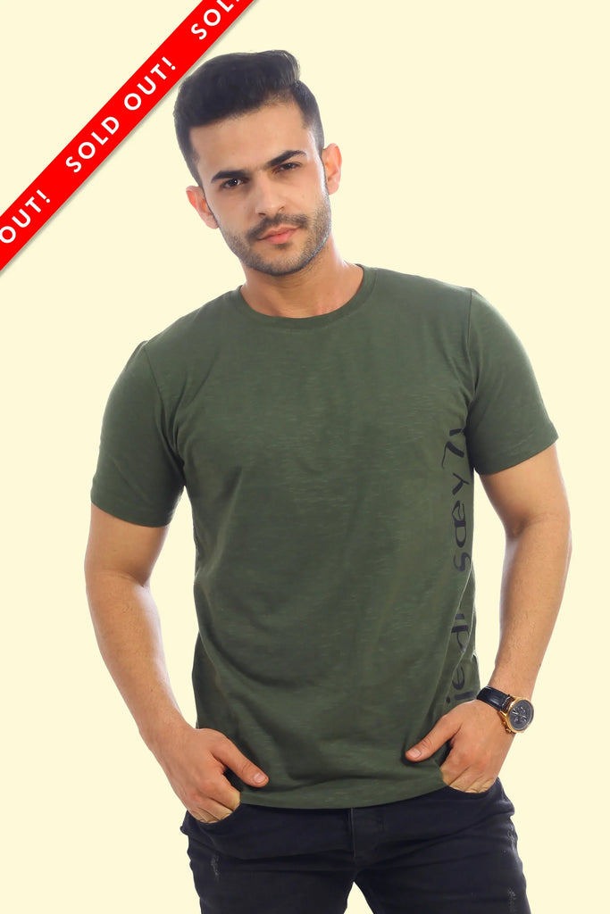 RUE MAXIME - U.S Navy Green T-Shirt - saey7